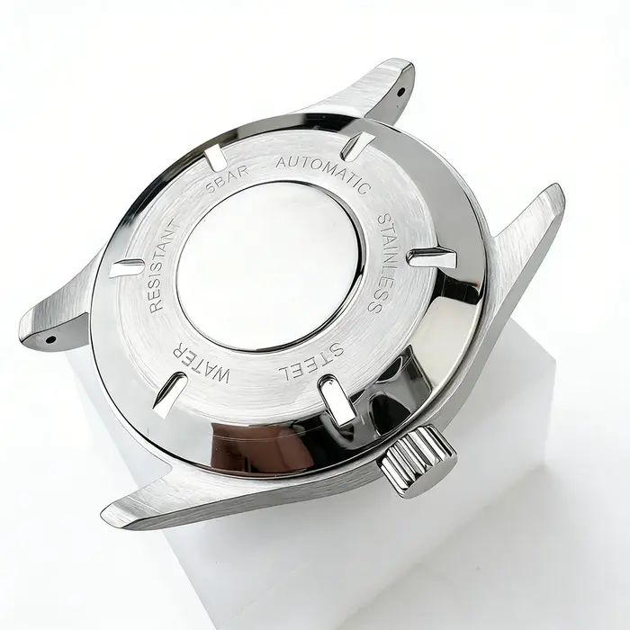Boîtier de montre pilote 40mm compatible avec cadran 33-34.3mm pour Seiko 5Sports NH35/36/Eta2824
