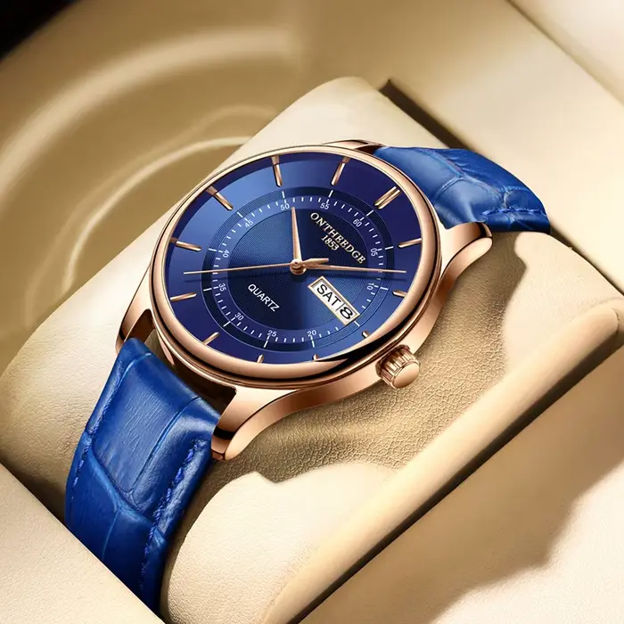 Montre à quartz étanche pour homme