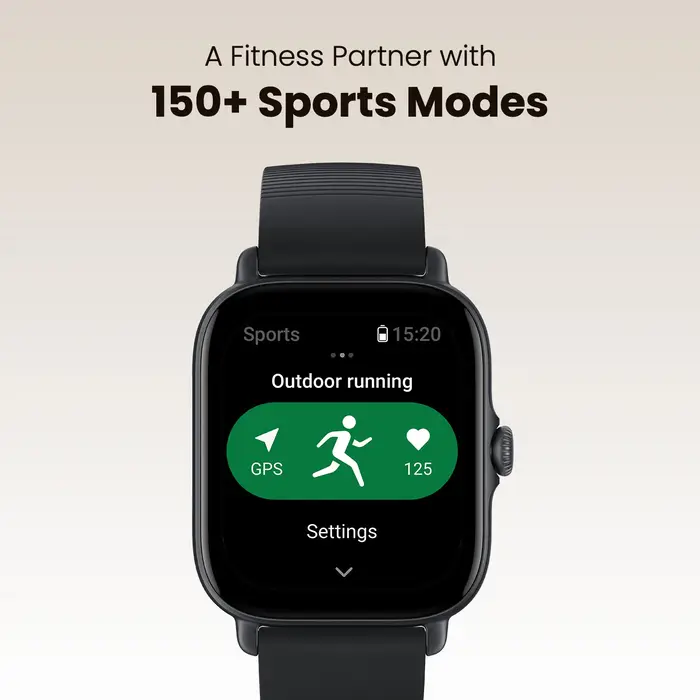 Nouvelle montre connectée Amazfit gts 4 mini, suivi complet de la santé et de la forme physique, plu