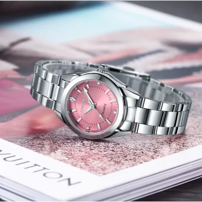CHRONOS femmes élégantes montre de luxe dames marque de mode montre-bracelet mouvement à Quartz en a