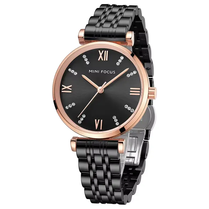 MINI FOCUS-Montre de Luxe à Cadran Diamants pour Femme