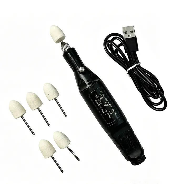 Kit de polissage pour bracelet de montre, finition miroir en acier inoxydable avec têtes en feutre d