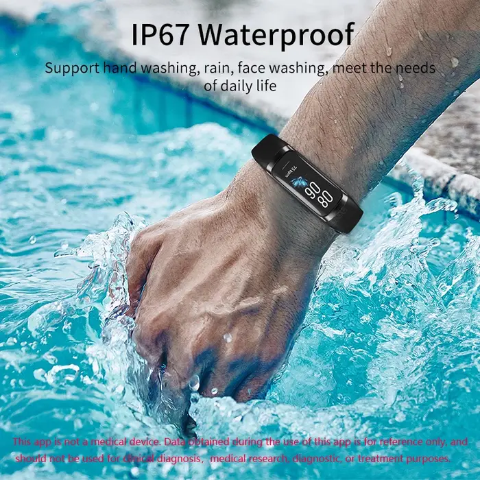 LIGE-Montre connectée étanche pour IOS et Android, écran AMOLED de 1.1 pouces, pour le sport, la natation, l'intérieur et l'extérieur