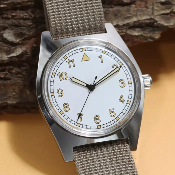 Montre mécanique pilote 7120 – Remontage manuel 36 mm