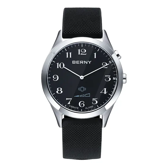 BERNY-Montre vibrante analogique multifonctionnelle, rappel des médicaments pour les personnes âgées
