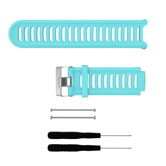 Bracelet de montre en silicone pour Garmin Forerunner 910XT