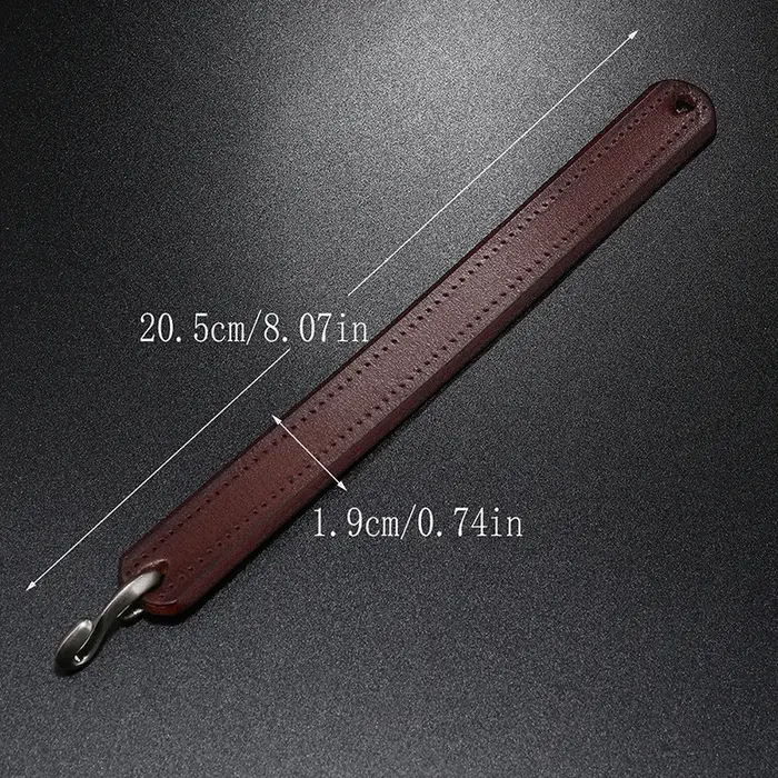 ZORCVENS Vintage en cuir véritable Wrap cordon manchette Bracelet pour main poignet