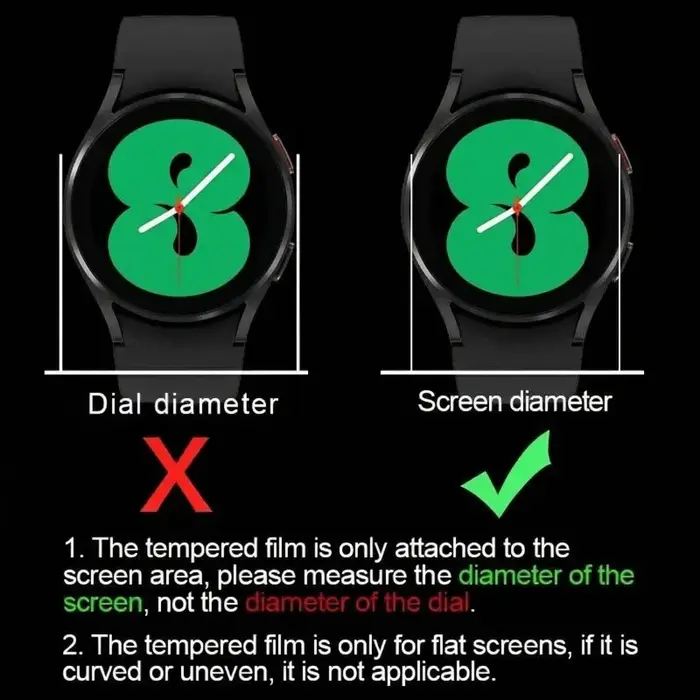 Protecteur d'écran pour montre connectée