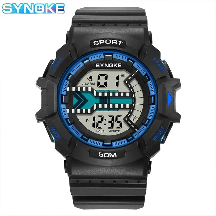 Montre numérique pour hommes en plein air militaire mode rétro hommes montre sport étanche hommes mo