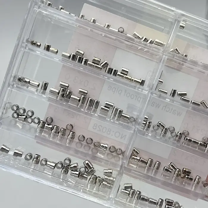 Accessoires de montre, couronne de montre étanche en boîte, composants essentiels pour protéger et ajuster l'heure et la date