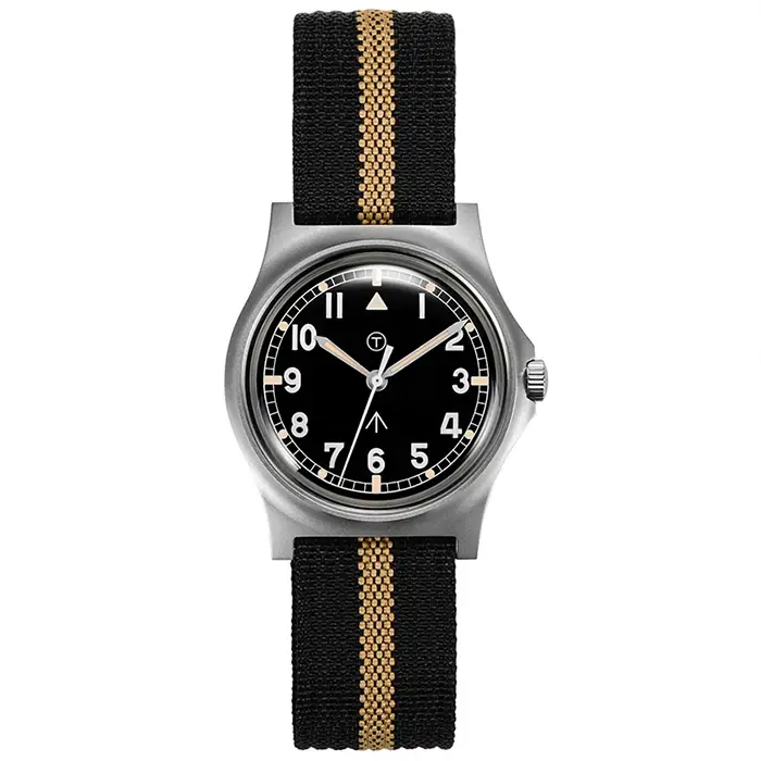 RDUNAE montres pilotes pour hommes 36.5MM montre-bracelet à Quartz militaire 50M étanche C3 lumineux