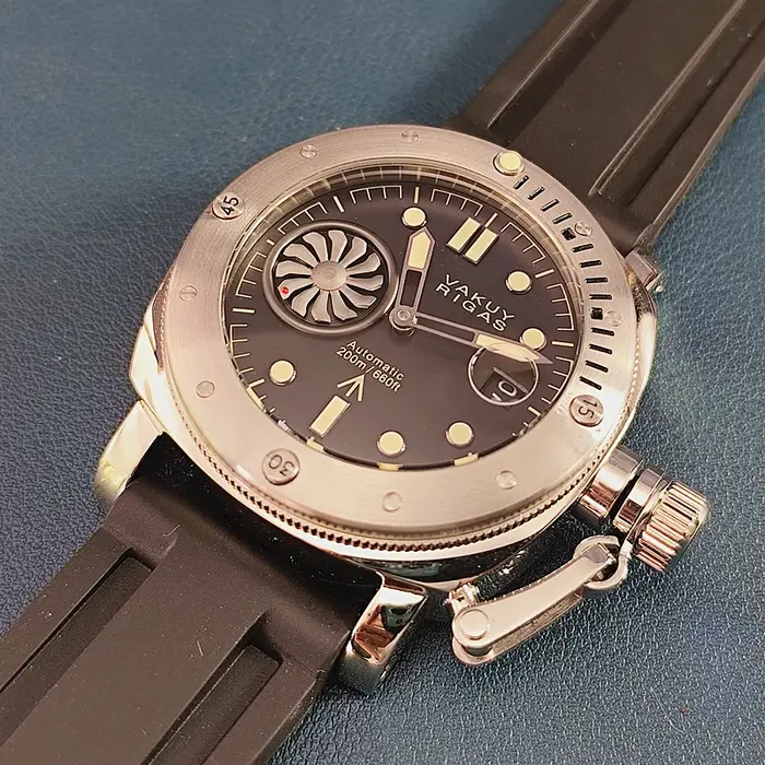 Vakuy montre mécanique automatique sous-marin militaire longue série de mars mouette commémorative ST25 lumineux étanche grand Dia
