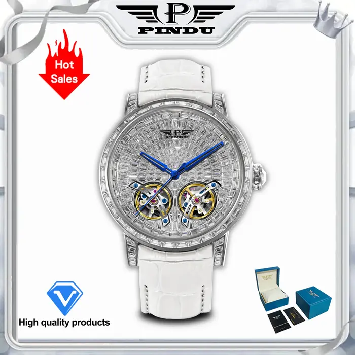 Montre mécanique de luxe pour homme PINDU Design 2026