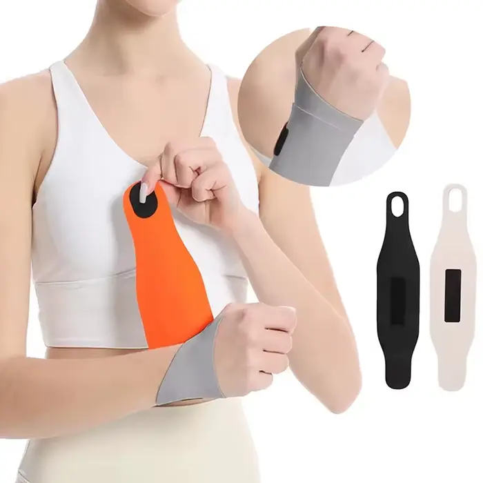 1 pièce de bracelet élastique Anti-entorse, protège-poignet avec Support réglable, gaine de Tendon à Compression élastique respirante