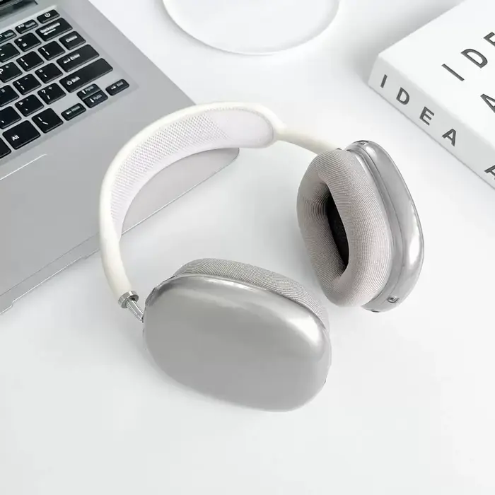 Pour AirPods Max étui Transparent souple TPU anti-rayures housse de protection pour Apple