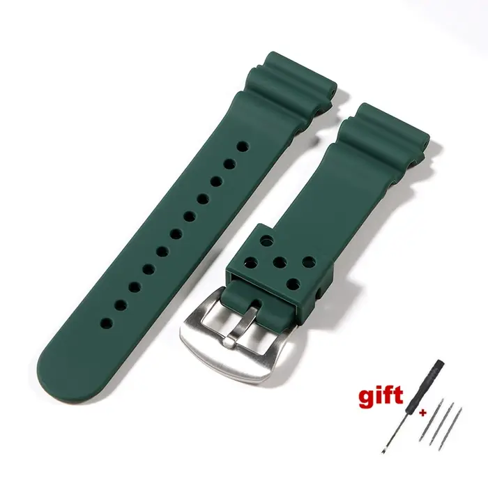 Bracelet de montre étanche pour SeATM Prospex SRP777J1, bracelet de plongée en silicone pour SeATM N