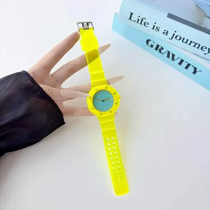Bracelet de montre transparent pour Swatch x AP Royal Pop