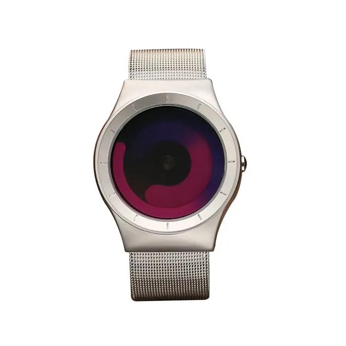 Montres homme à la mode créativité personnalisée pas de pointeurs vortex étoilé cadran circulaire montre à quartz relojes para hombres
