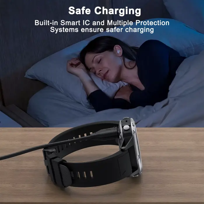Câble de chargeur de montre de Type C pour Garmin Venu2/VenuSq2/3/3S Fenix 5/6/7 Vivoactive4/4S/3