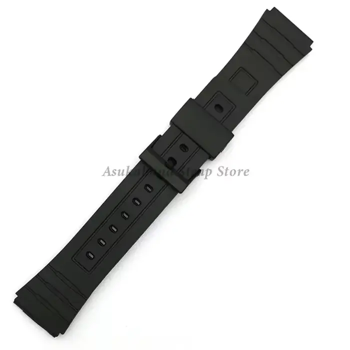 Bracelet en caoutchouc de Silicone pour Casio W800H A158/168 AE1200/1300 F91W F84