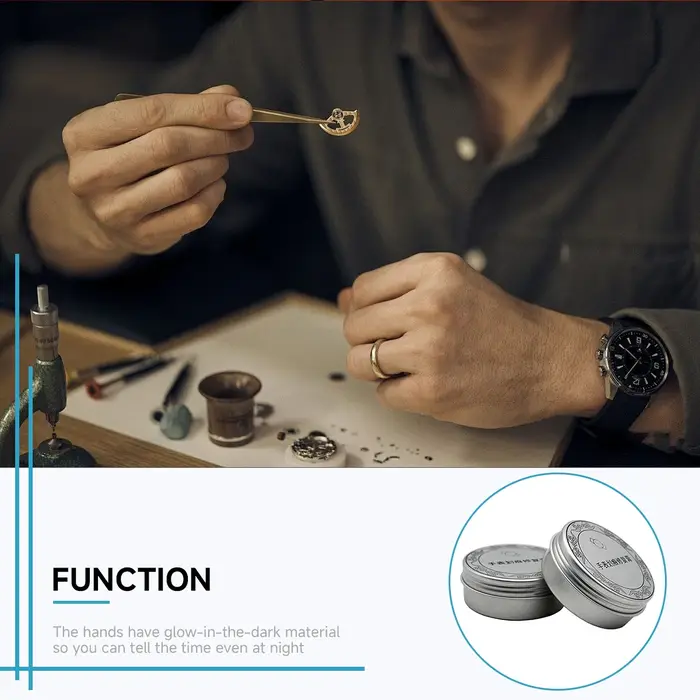 Dissolvant de rayures pour montre en métal