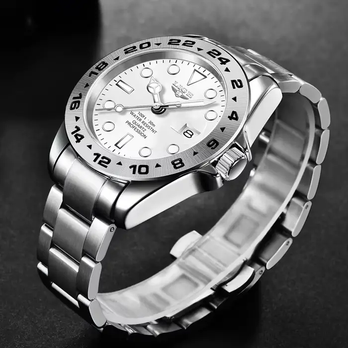 LIGE vente chaude hommes montre Sport