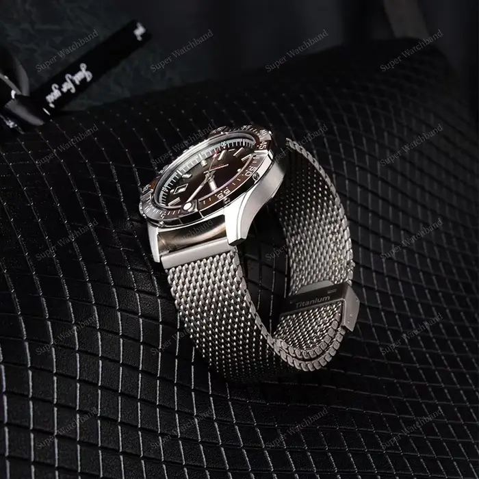 Bracelet de montre en acier titane ultraléger