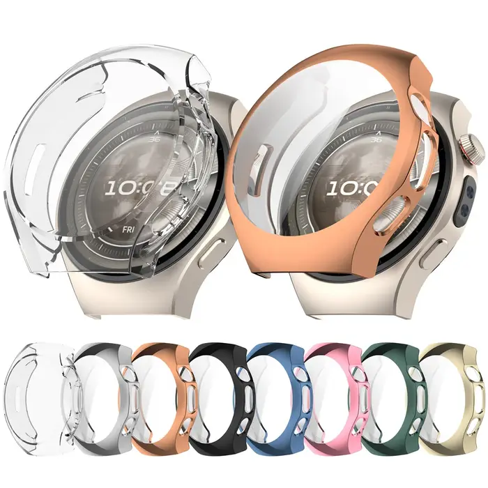 1x couverture complète en TPU souple pour Huawei Watch 5 42mm 46mm