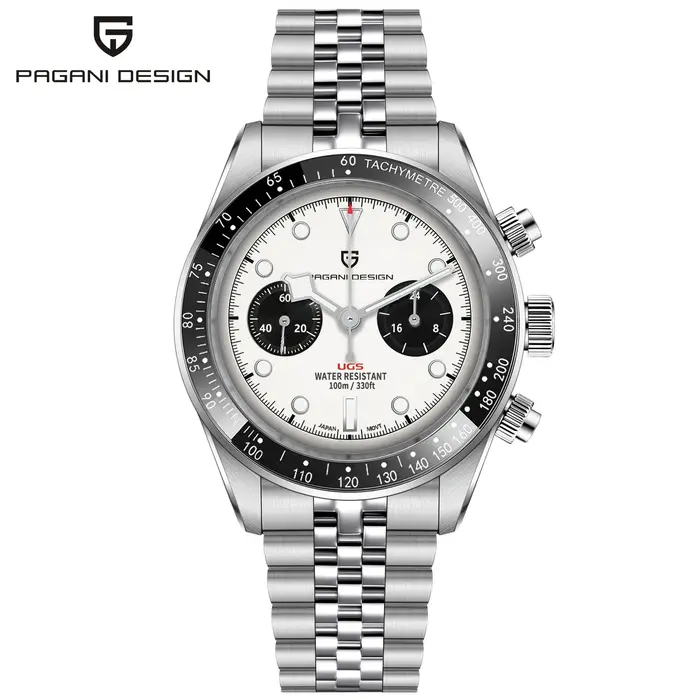 Nouvelle montre chronographe de luxe PAGANI DESIGN BB Flamingo 2026 pour homme