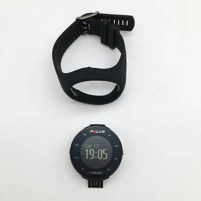 Polar-Montre de sport M200, GPS, moniteur de fréquence cardiaque, d'occasion, course à pied, cyclism