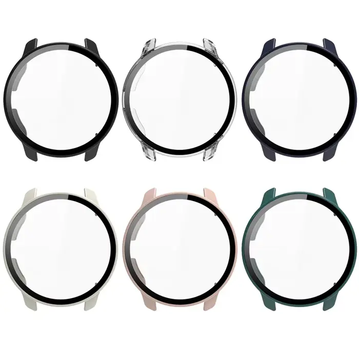Étui de Protection d'écran en verre à coque rigide pour montre intelligente Garmin Venu 2/3