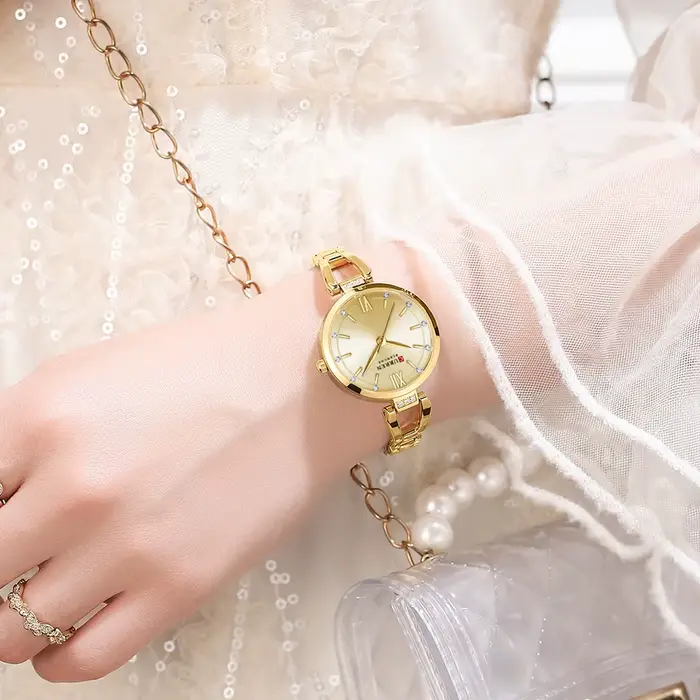 CURREN montres pour femmes mode élégante montre à Quartz originale pour Laides étanche en acier inoxydable Simple luxe usage quotidien