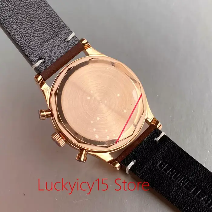 Montre Vintage en or Rose pour hommes