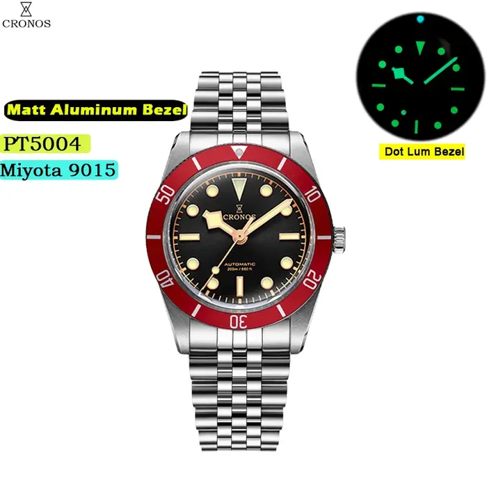 Montre de luxe Cronos pour homme 39 mm