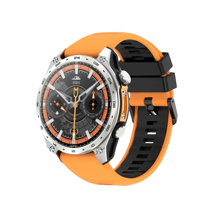 Montre connectée GPS HD300Pro pour activités sportives en extérieur, avec carte hors ligne, appels B