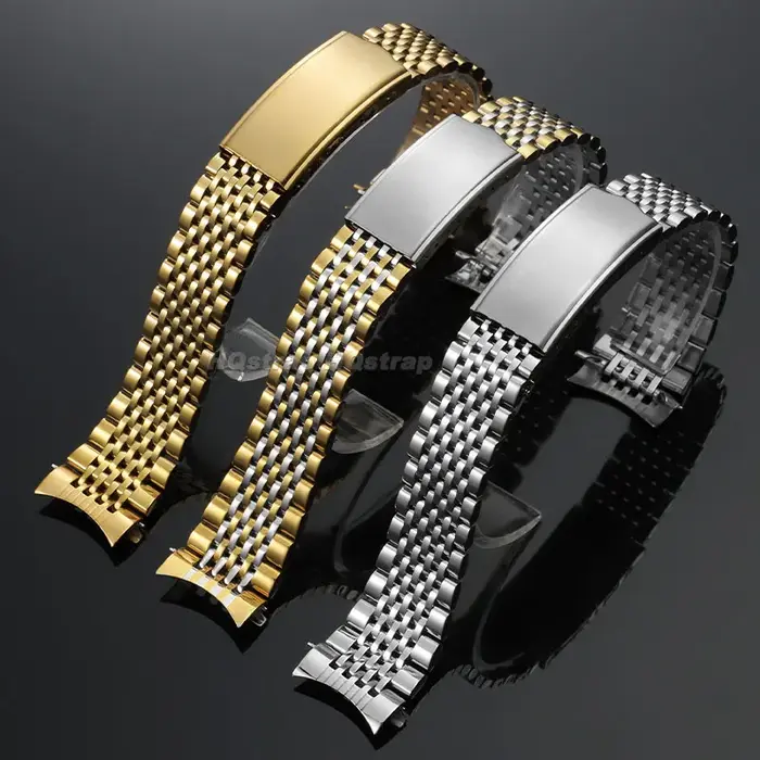 Bracelet de montre Jubilee en acier inoxydable de qualité supérieure