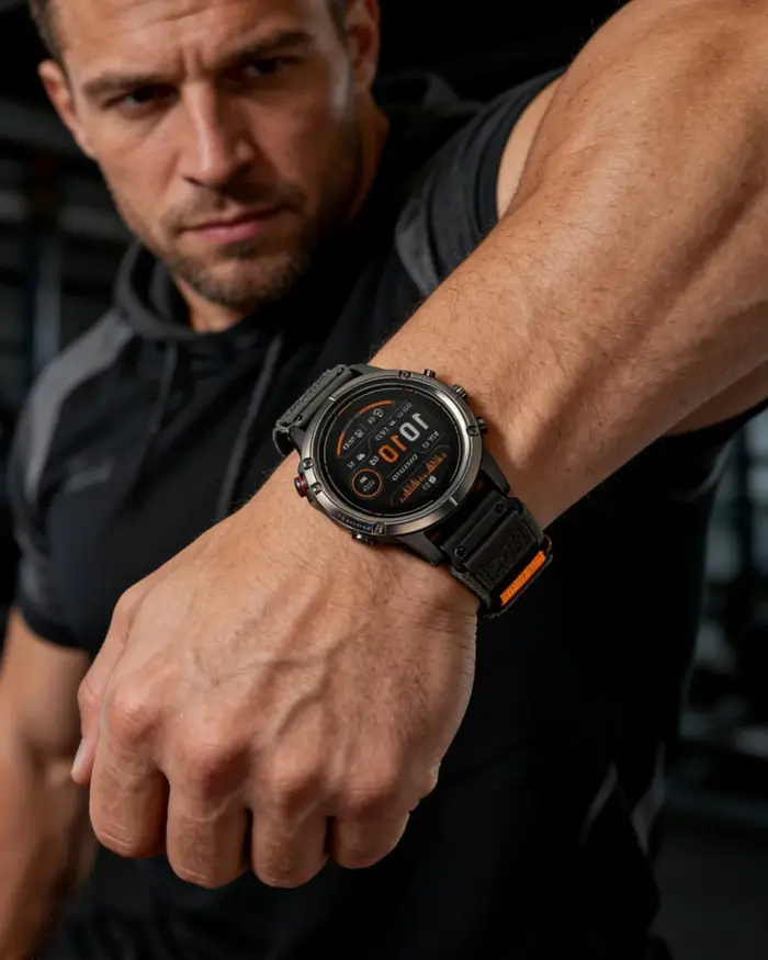 Bracelet de montre en cuir véritable pour Garmin Quickfit 20 22 26mm, bracelets rétro en cuir de vache, compatibles Tactix Epix Instinct Marq