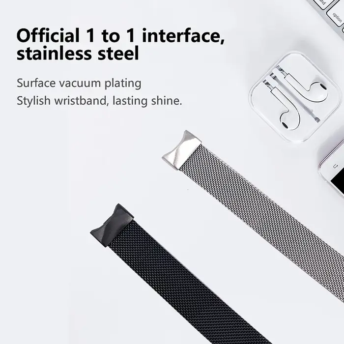Bracelet en métal pour Xiaomi Mi Band 8 9 10