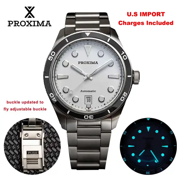 Proxima-Montre existent Mécanique Vintage pour Homme