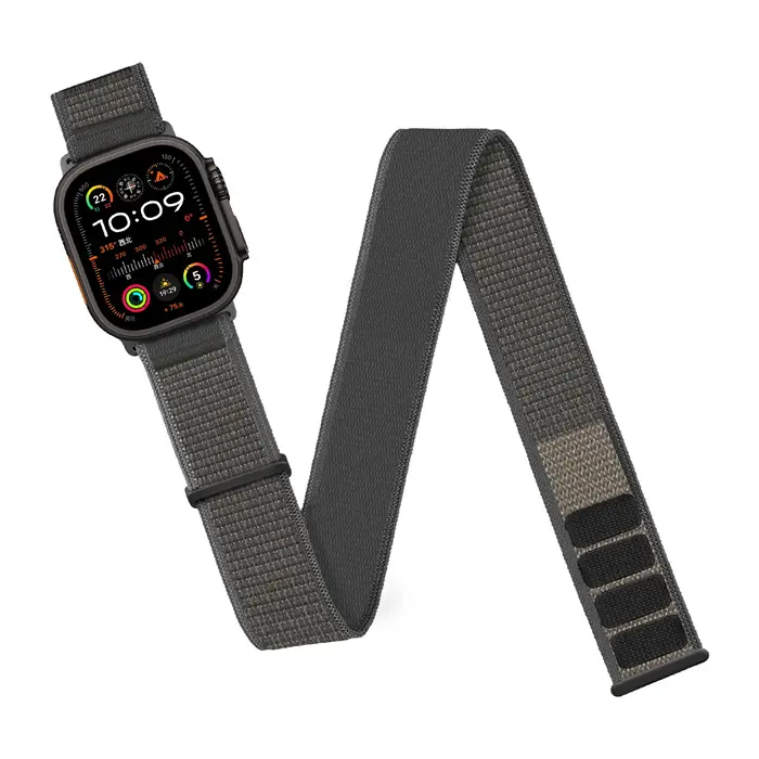 Boucle de sentier pour Bracelet de montre Apple Ultra 2 49mm 44mm 40 41 45 38mm Bracelet en Nylon/Br