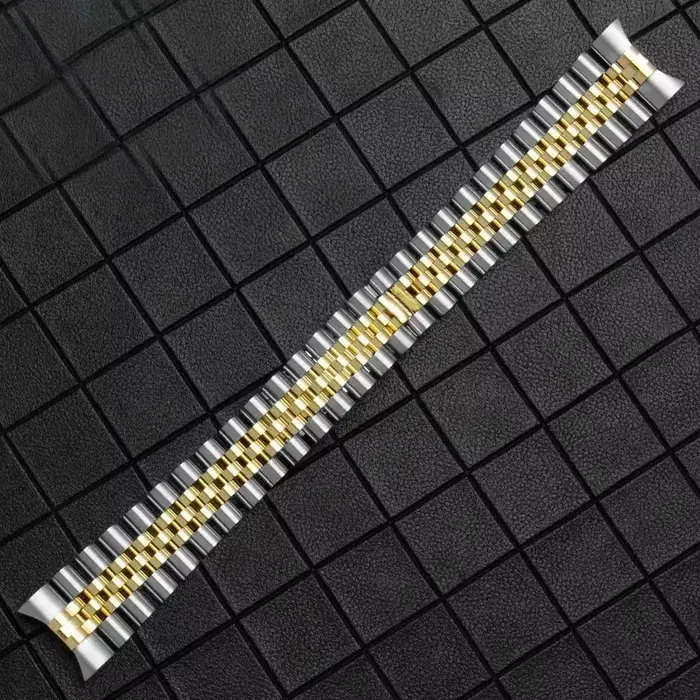 Bracelet de montre en acier pour homme et femme