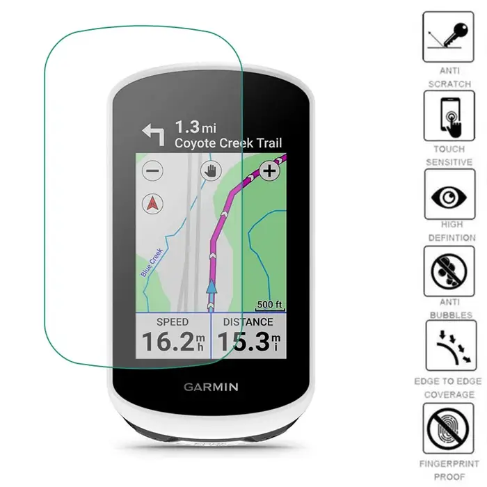 3pc clair protecteur d'écran couverture Film de protection garde pour Garmin Edge Explore 2 vélo GPS