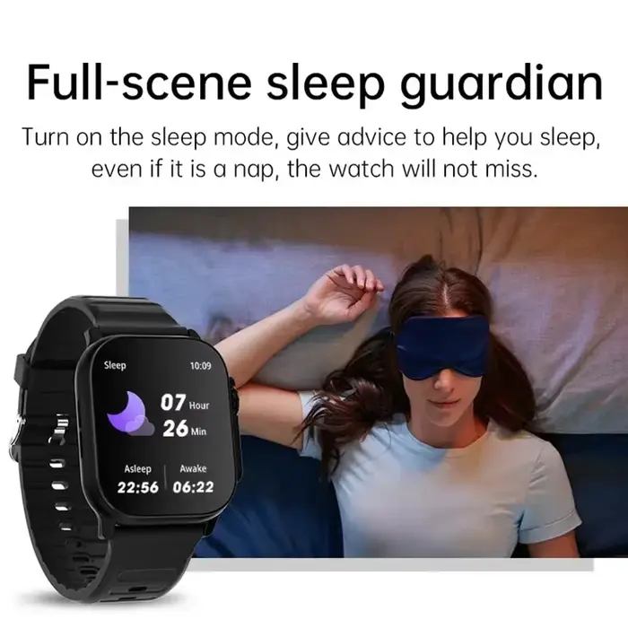 Montre connectée Watch 10 Ultra 49 mm 2026 Nouvelle version NFC Hommes Femmes Suivi GPS Appel Bluetooth Musique BT Jeux