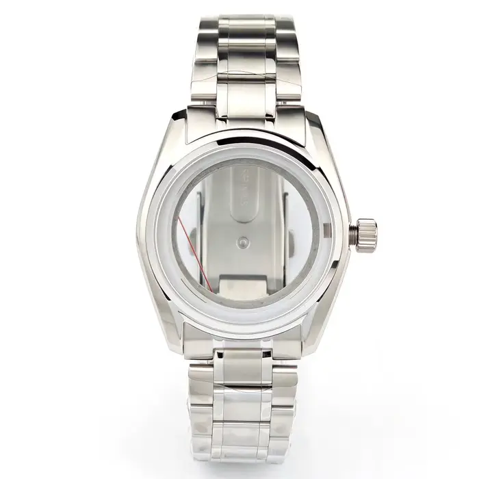 Boîtier de montre NH35 de 40 mm pour la collection Heritage avec verre saphir SBGJ283G Accessoires de montres avec GS
