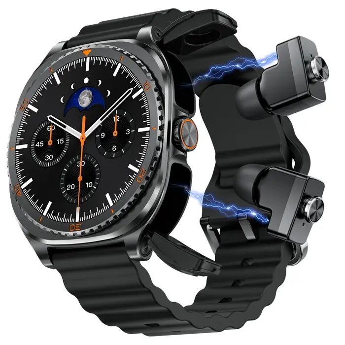 Nouvelle Montre Connectée 2-en-1 avec Écouteurs 1,53'' 2026 pour Hommes et Femmes, Plus de 100 Modes