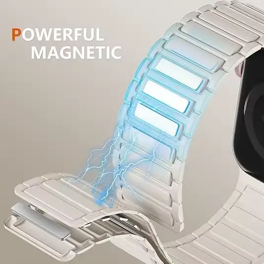Bracelet magnétique en Silicone pour montre intelligente Samsung Galaxy Fit3 Fit 3 SM-R390