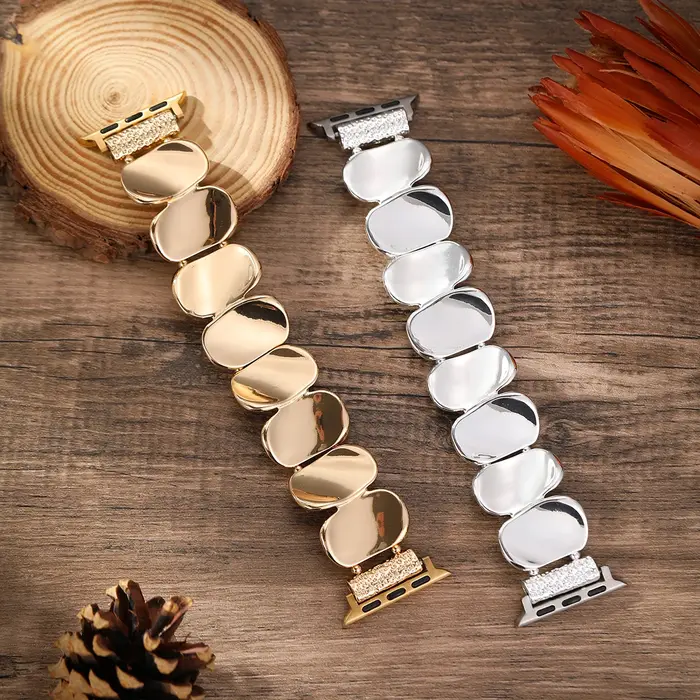 Chaîne de Bracelet à paillettes pour Apple Watch Ultra 3 2 49mm 46mm 45mm 44 42mm 41mm