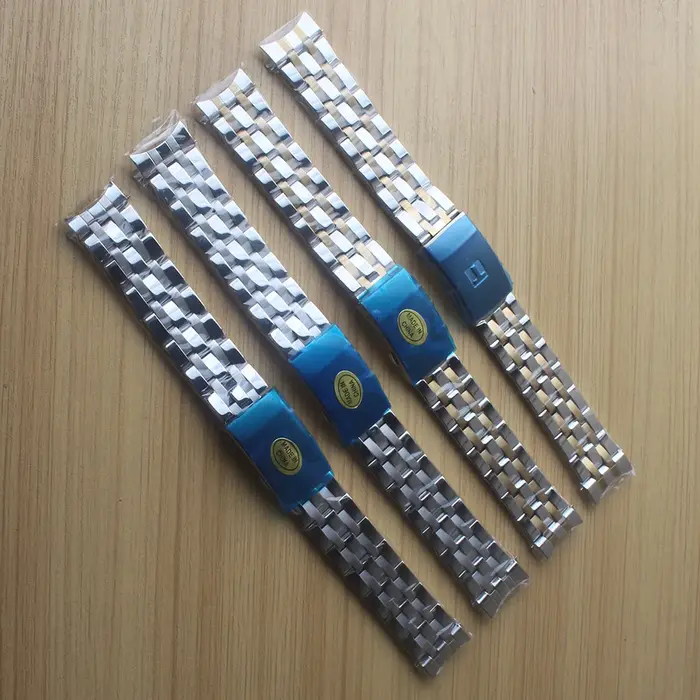 Bracelet de montre en acier inoxydable pour homme