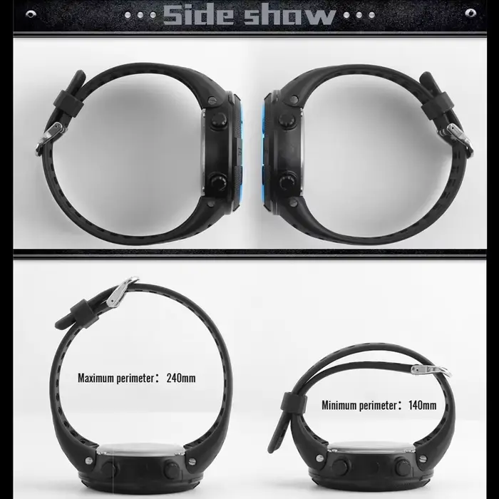 YIKAZE Y01 militaire hommes sport montre-bracelet multifonction hommes montres numériques étanche ho