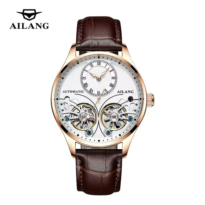 Montre mécanique automatique AILANG authentique pour homme